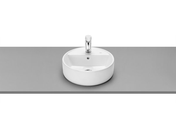 Lavabo de porcelana de sobre encimera Roca A32722E000